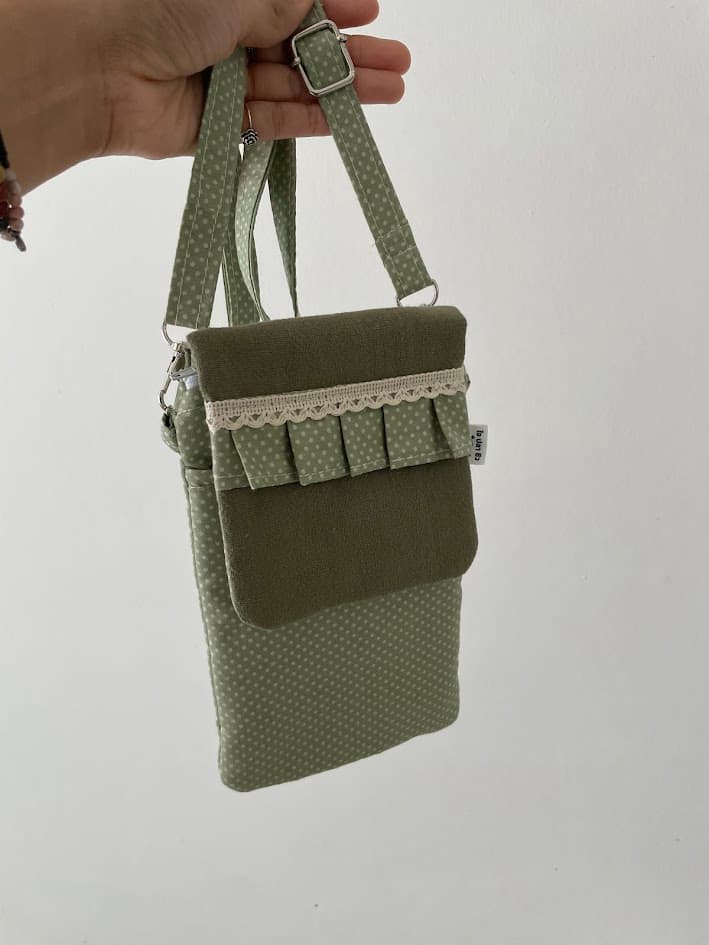 Cross-body phone case